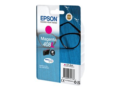 EPSON Singlepack Magenta 408L Ultra Ink - C13T09K34010