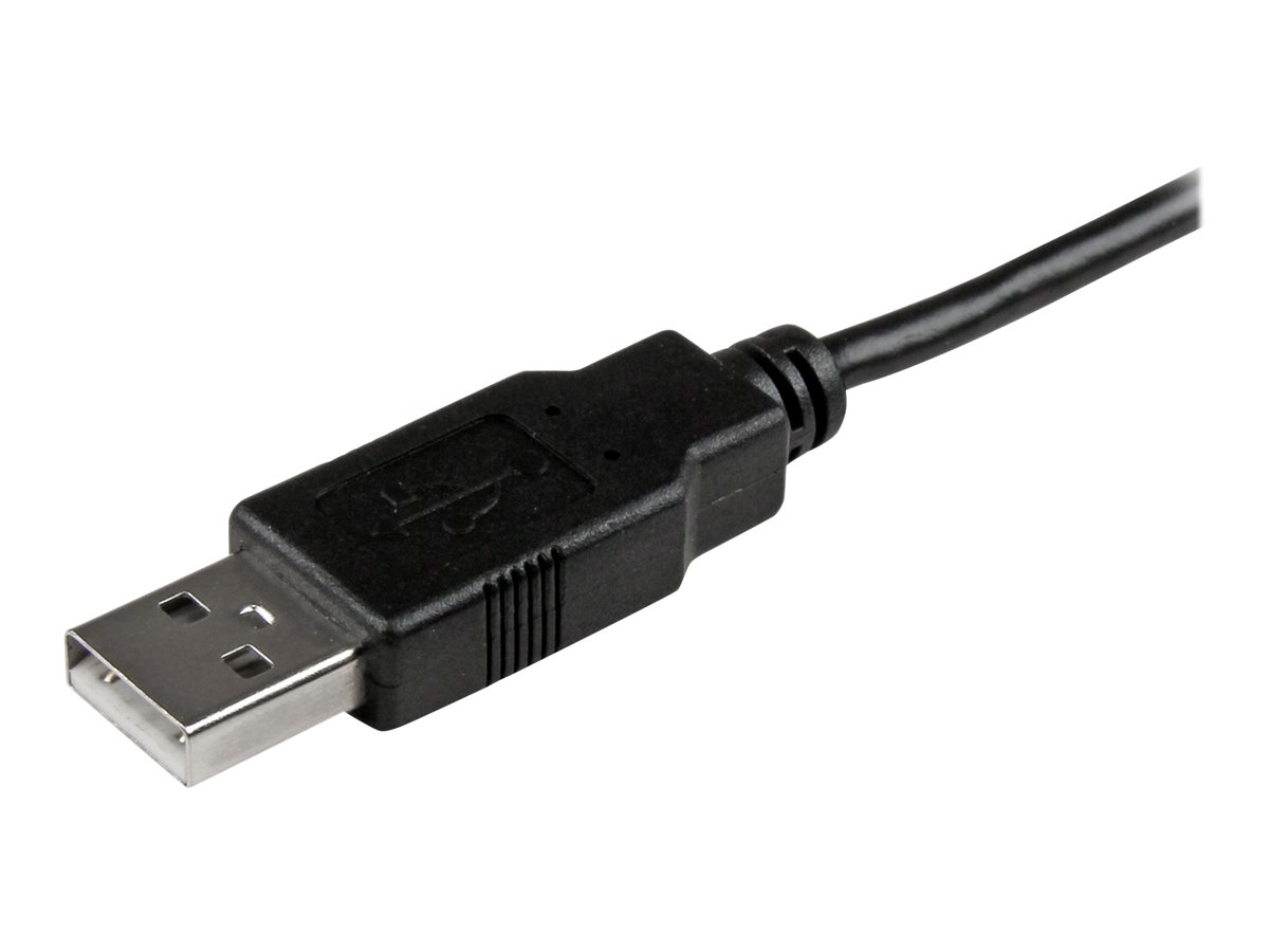 StarTech.com 15cm 6in Mobile Charge Sync USB to Slim Micro USB Cable for Phones & Tablets A to Micro B - M/M - Thin Micro USB Charge Cable (USBAUB15CMBK) - kabel USB - Micro USB typ B do USB - 15 cm – foto 3