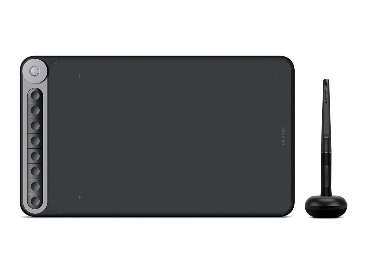 Huion Inspiroy Dial Q620M digitiser USB-C Product shot Front 79800