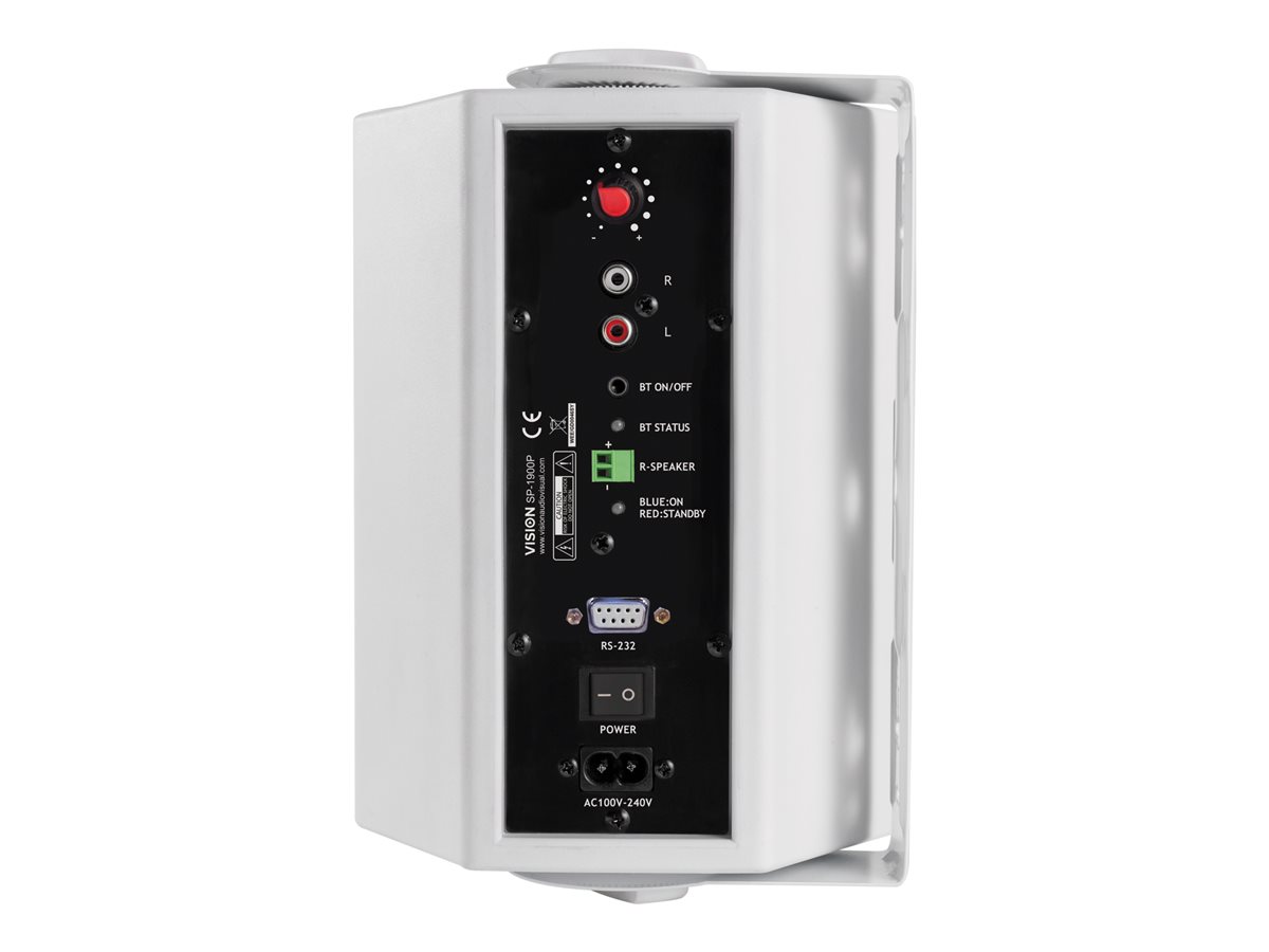 VISION Professional Pair Active 5.25" Wall Speakers - LIFETIME WARRANTY – foto 4