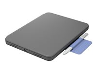 Logitech Rugged Folio Tastatur og folio-kasse Kabling Italiansk Apple 10.2-inch iPad Wi-Fi ¦ Apple 10.9-inch iPad Wi-Fi