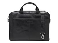 dbramante1928 Amalienborg 15″ — geantă laptop din piele naturală, Black