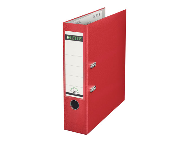 Leitz 180° Lever Arch File For A4 Capacity 600 Sheets Red