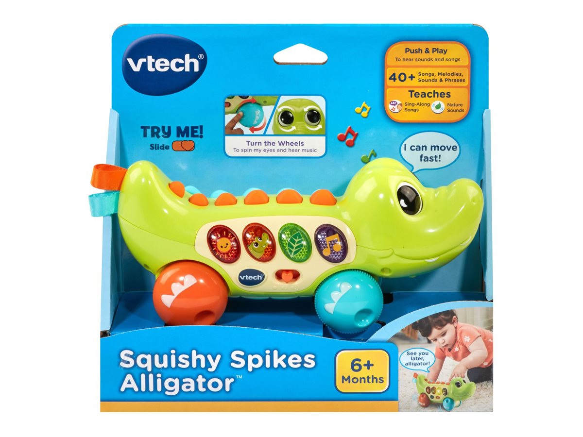 VTech Squishy Spikes Alligator