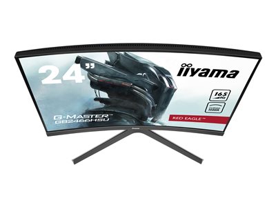 Iiyama G-Master Red Eagle GB2466HSU-B1 165Hz 24'' Curved Gaming Monitor  Review 