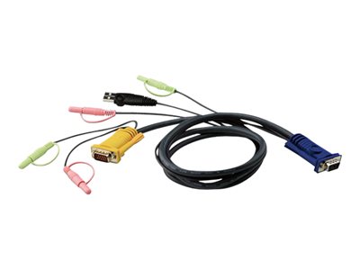 ATEN 2L-5301U - Keyboard / video / mouse / audio cable