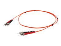 AddOn 2m ST OM1 Orange Patch Cable