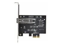 StarTech.com 1-Port GbE SFP Network Card, PCIe 2.1 x1, Intel I210-IS, 1GbE Controller, 1000BASE Copper/Fiber Optic, Single-Port   NIC, Desktop/Server Backplanes - Windows and Linux Compatible (P011GI-NETWORK-CARD) Netværksadapter PCI Express 2.0 x1 1Gbps