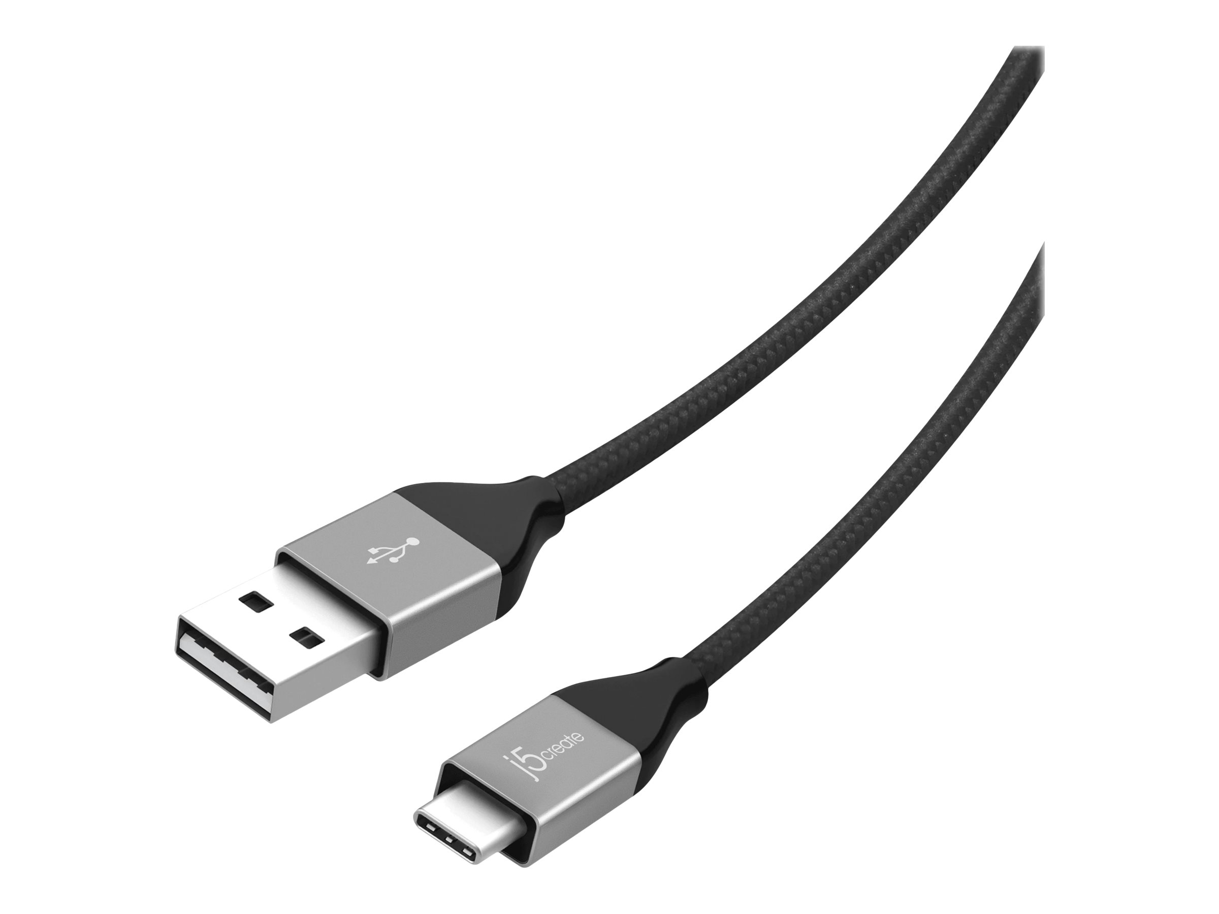 j5create JUCX12BL, USB-C cable, USB-C to USB, 1.2 m
