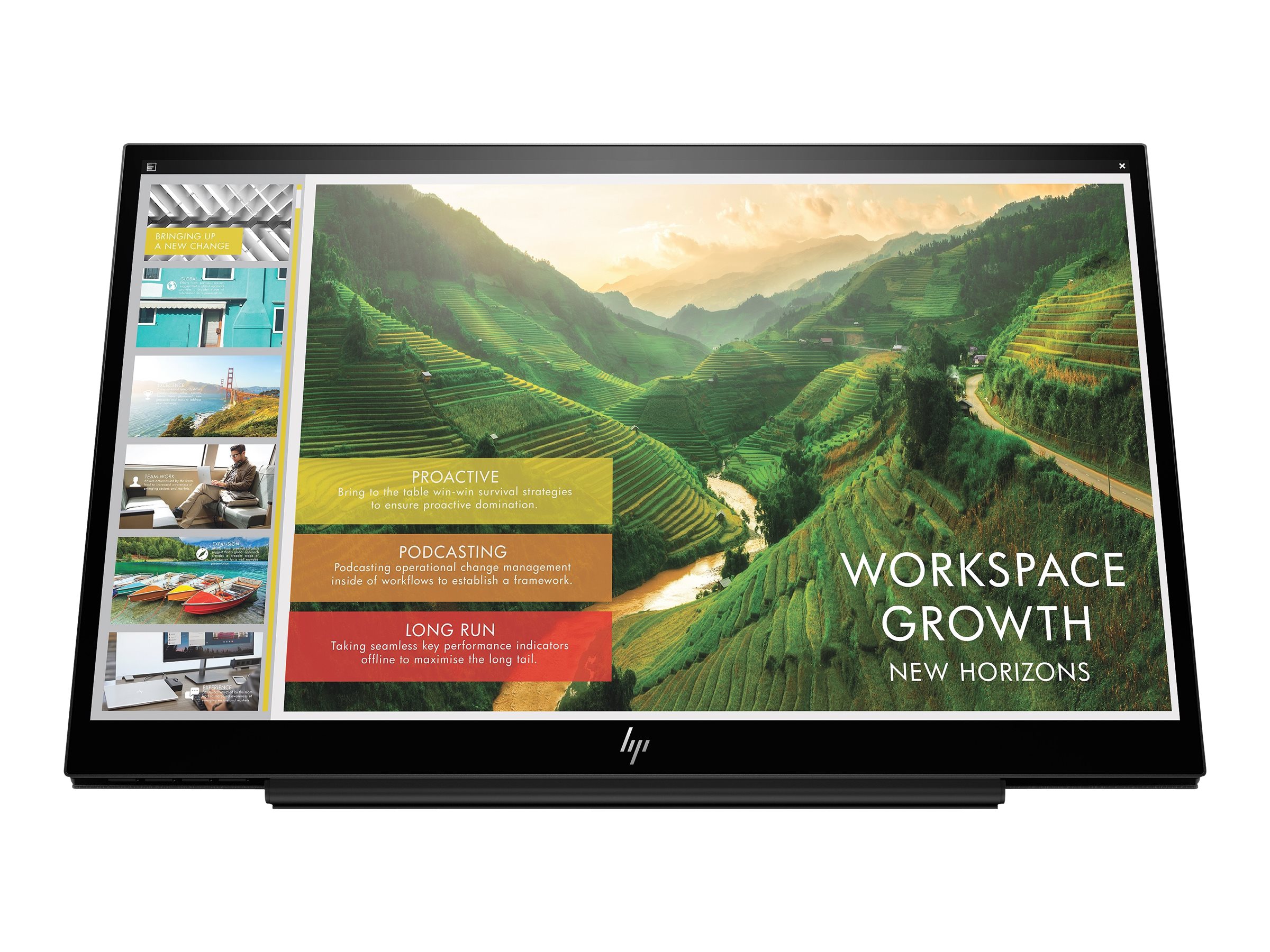 HP EliteDisplay S14 Portable - LED monitor - Full HD (1080p) - 14