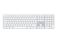 Apple Magic Keyboard with Numeric Keypad - keyboard - QWERTY - Portuguese - silver Input Device