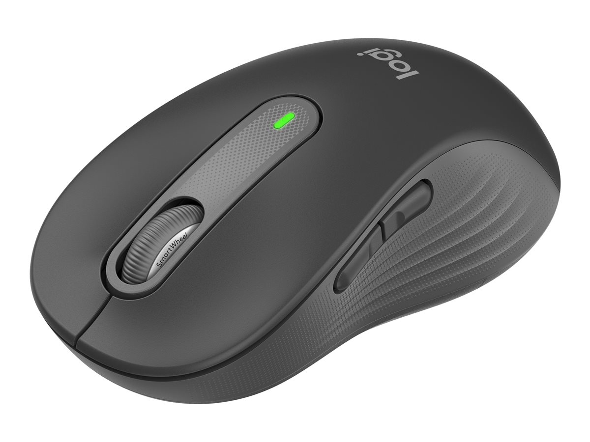 Logitech Signature M650 L for Business - myš - 2.4 GHz, Bluetooth - grafit
