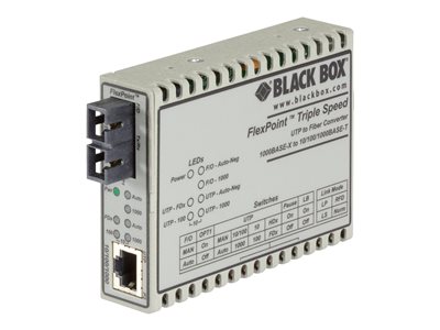 Black Box FlexPoint - Fiber media converter
