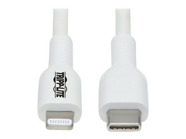 Tripp Lite USB C to Lightning Sync/Charge Cable, MFi Certified - USB 2.0, M/M, 1M (3.3 ft)