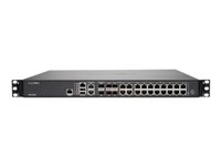 SonicWall NSa 5650 Security appliance with 1 year TotalSecure 10 GigE, 2.5 GigE 1U 