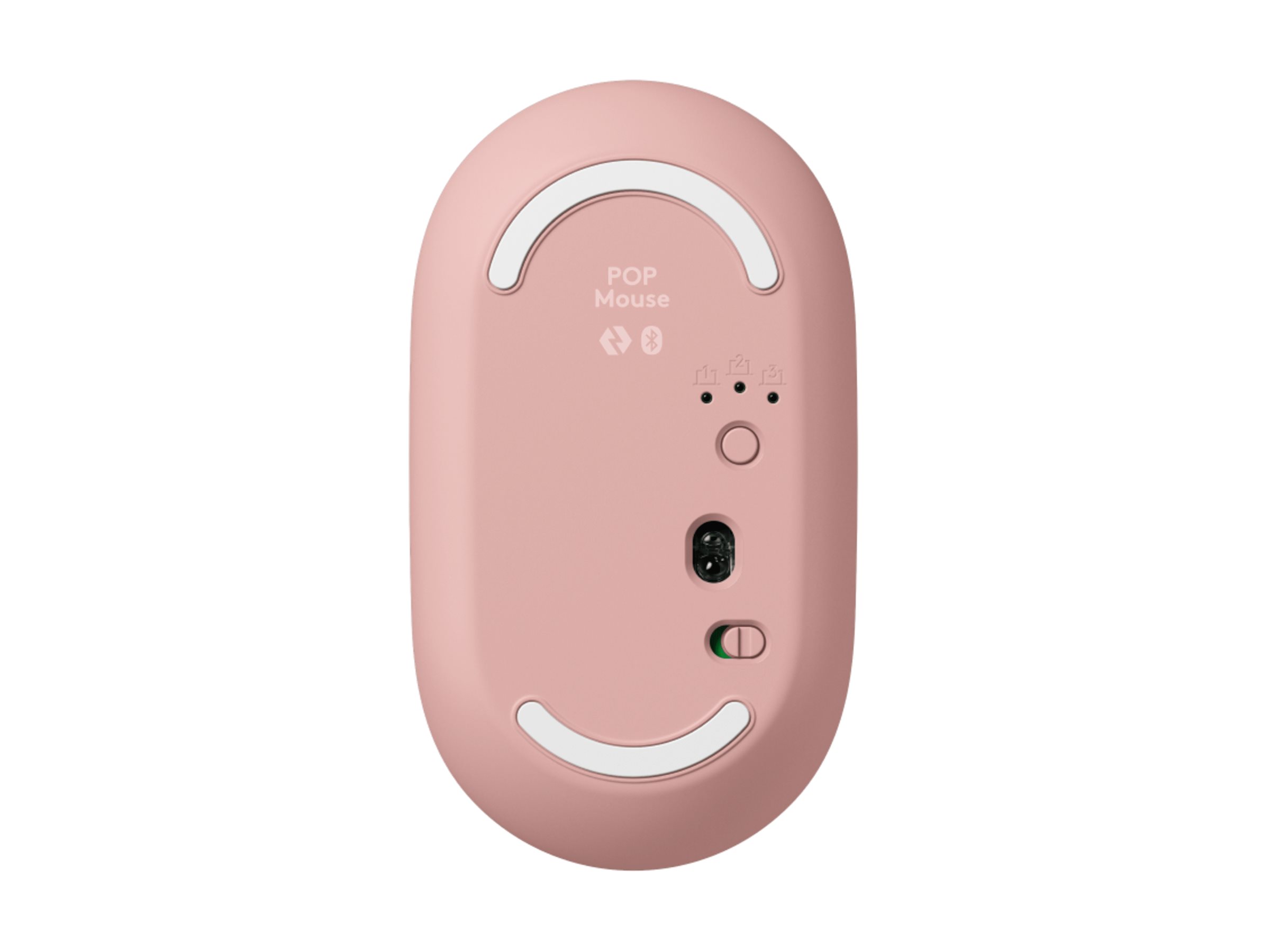 Logitech POP Icon Combo keyboard and mouse set QWERTY English rose off white Input Component Left side 71560