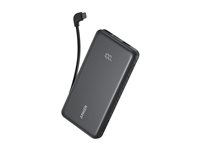 Anker A110D 10000mAh 2xUSB-C 1xUSB-A Sort