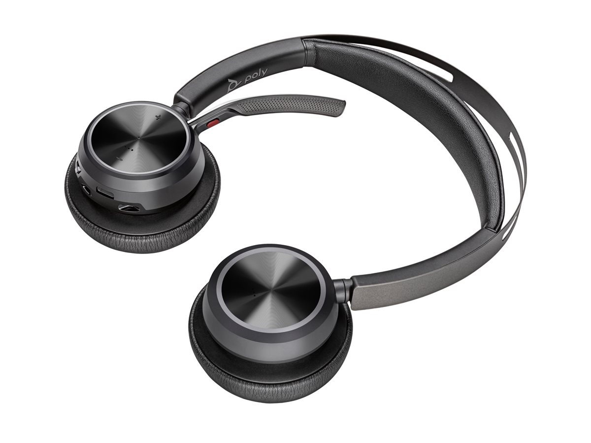 HP Poly Voyager Focus 2 - náhlavní souprava - UBS-C přes adaptér Bluetooth – foto 4