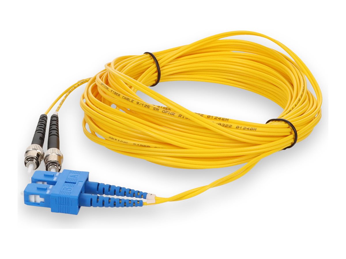 AddOn - Patch cable - ST/UPC single-mode (M) to SC/UPC single-mode (M)