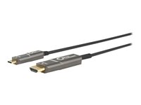 MicroConnect Premium Videointerfaceomformer HDMI / USB 10m Sort