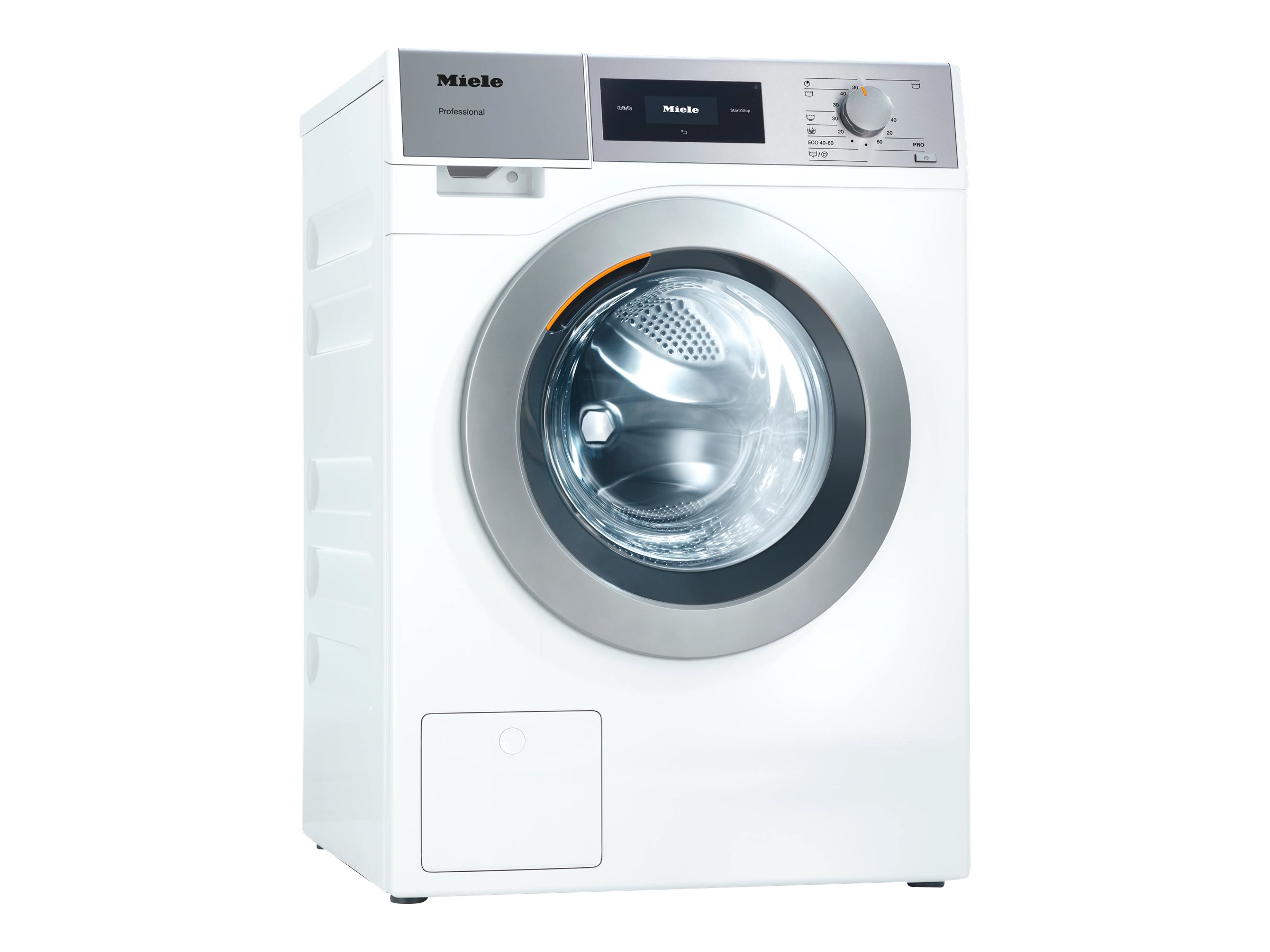 Miele Professional Evolution PWM 307 [EL DP] Little Giants washing machine - front loading - freestanding - lotus white