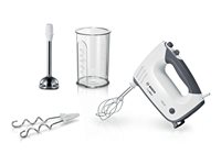 Bosch MFQ37470 Hand mixer 750 W Black White
