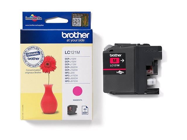 BROTHER LC121M ink magenta 300pages