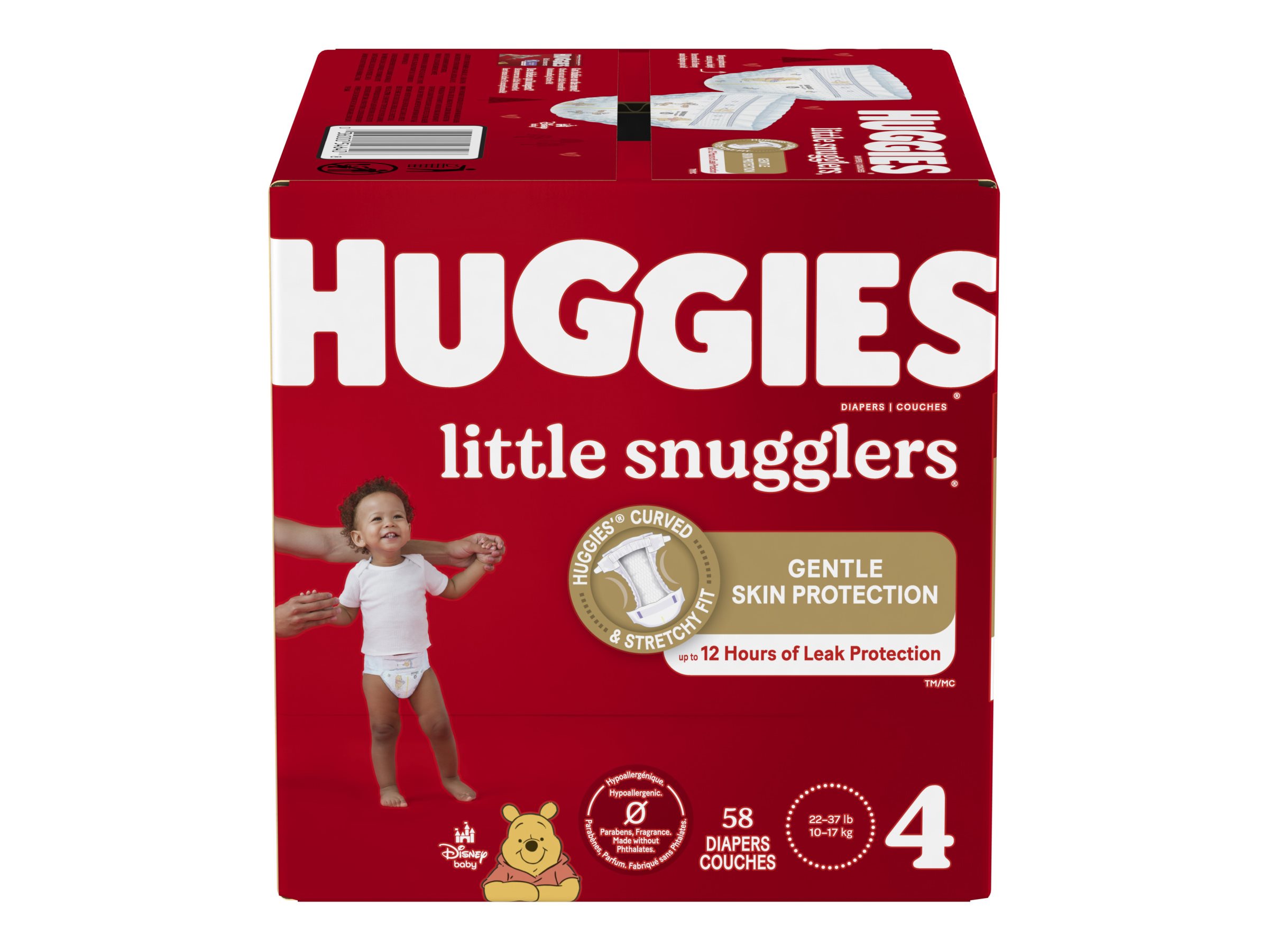 Huggies diapers little sales snugglers size 4