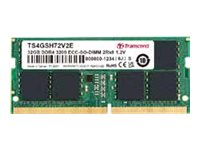 Transcend DDR4 module 8 GB SO-DIMM 260-pin / PC4-25600 Product shot Front 76425