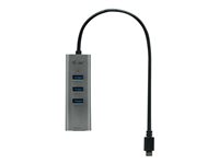 I-TEC USB-C Metal HUB 3 Port Giga Lan