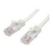 2m White Cat5e / Cat 5 Snagless Patch Cable - patc
