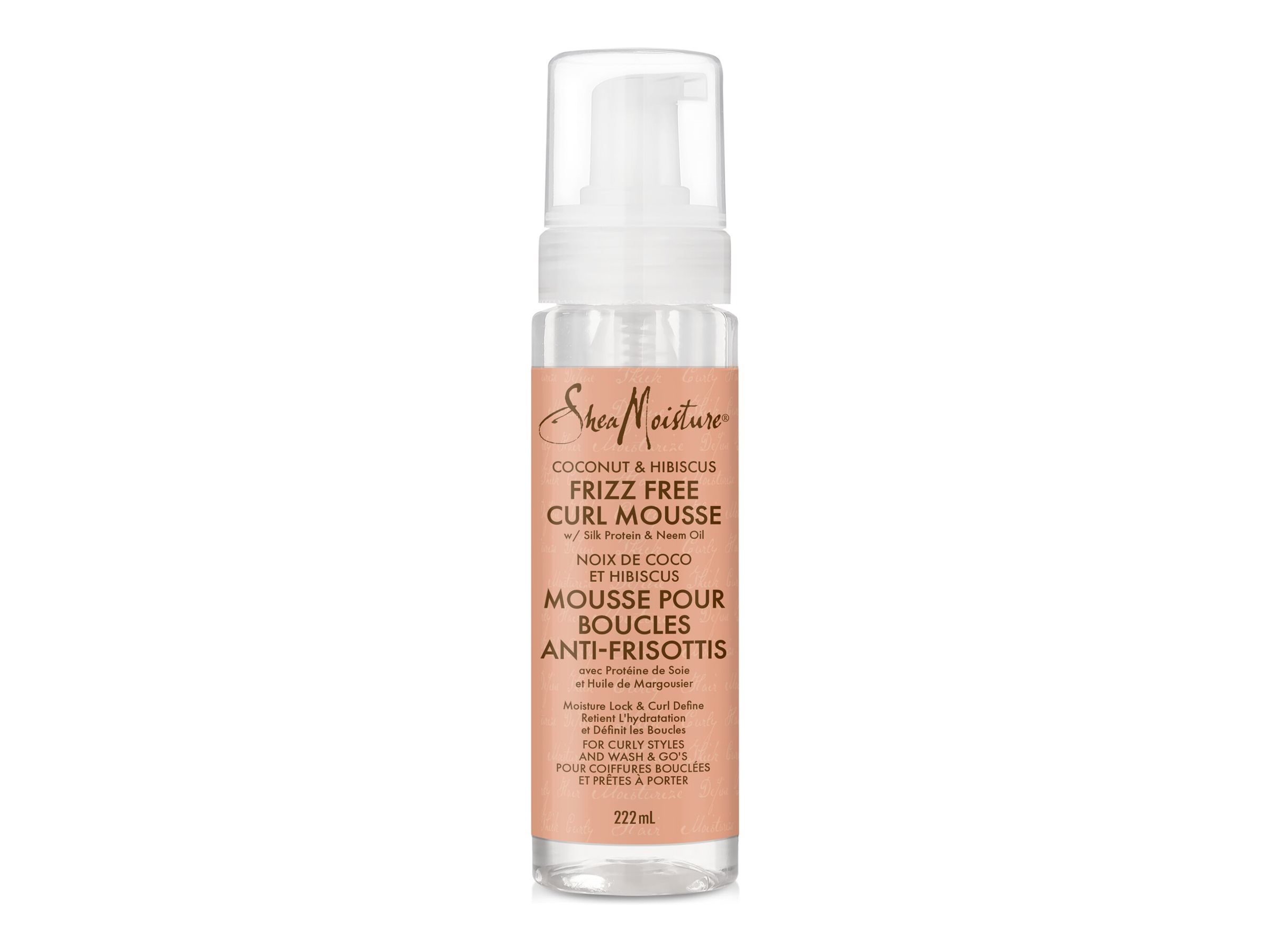 SheaMoisture Coconut and Hibiscus Frizz-Free Curl Mousse - 222ml