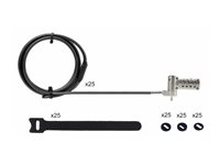 Startech Serialized Laptop Lock, Works w/Noble Wedge/Nano/K-Slot - security cable lock - universal - TAA Compliant