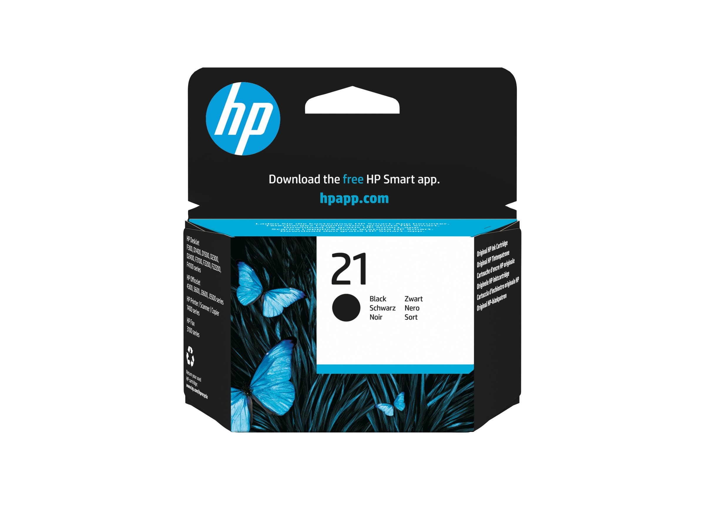 Hp 21 Black Original Ink Cartridge