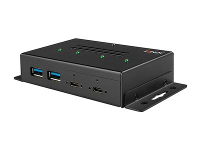 LINDY 4 Port USB 3.1 Gen 2 C Metal Hub