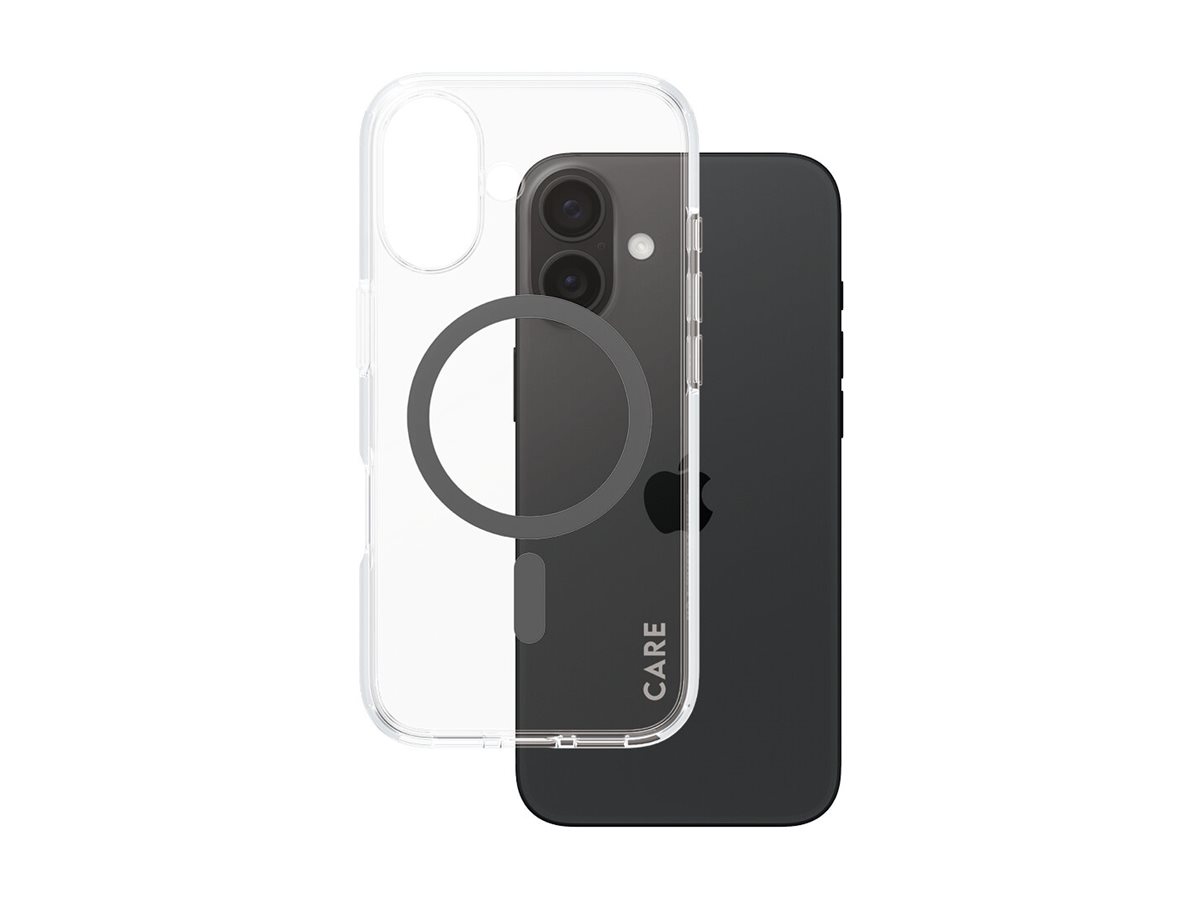 PanzerGlass CARE kryt Apple iPhone 16 MagSafe Urban Combat čirý/černý – foto 2