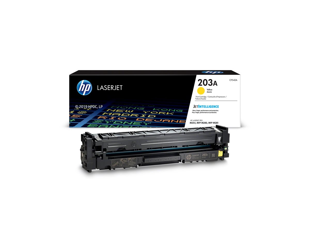 HP 203A Original Yellow LaserJet Toner