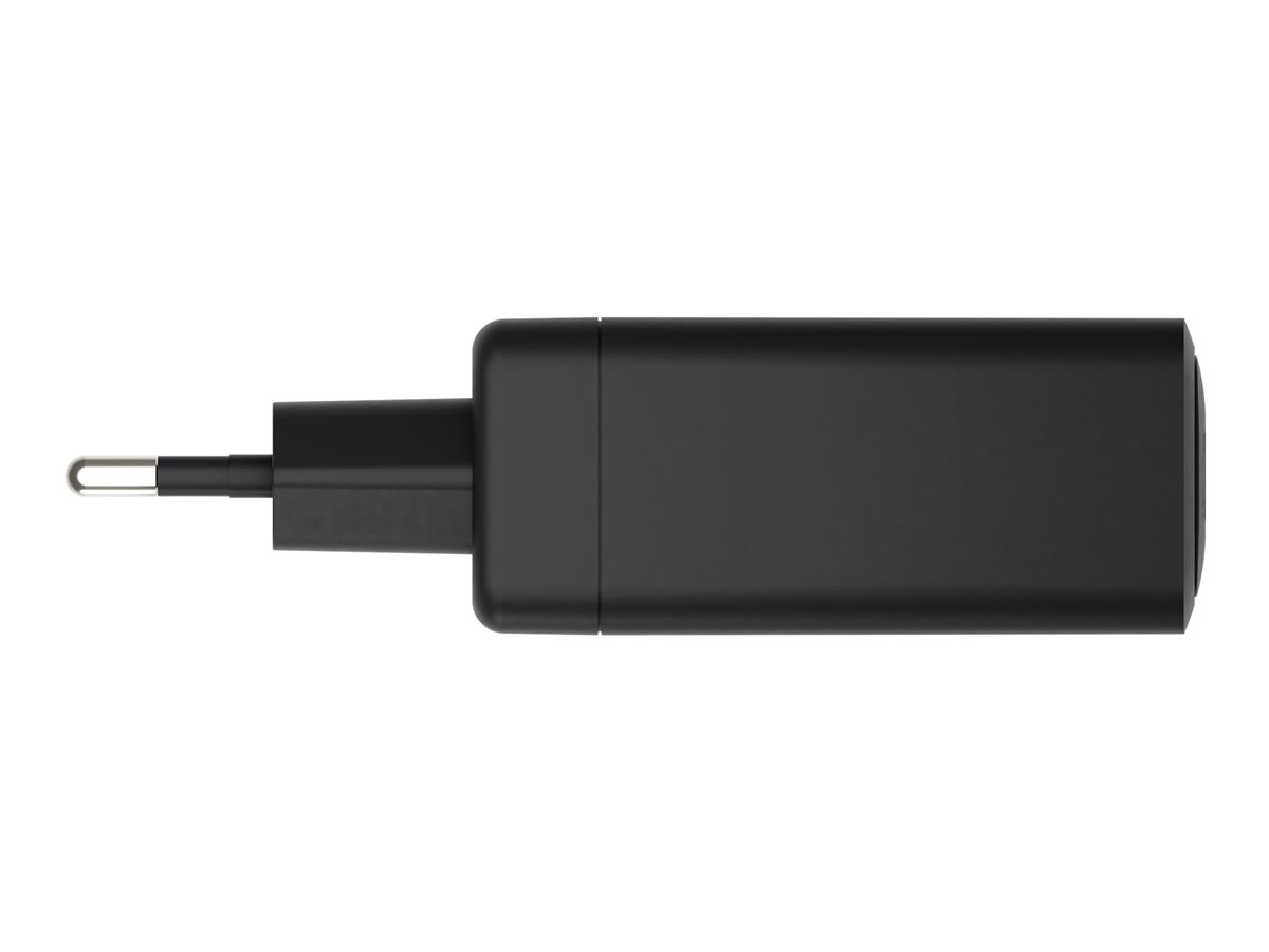dbramante1928 Sustainable IT EU Wall Charger Supporting Apple iPhone Fast Charging 70W USB-C + 2 Meter USB C-C TPE Cable Black – foto 3