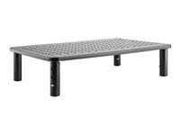 N--GEMBIRD MS-TABLE-01 Adjustable monitor stand - rectangle