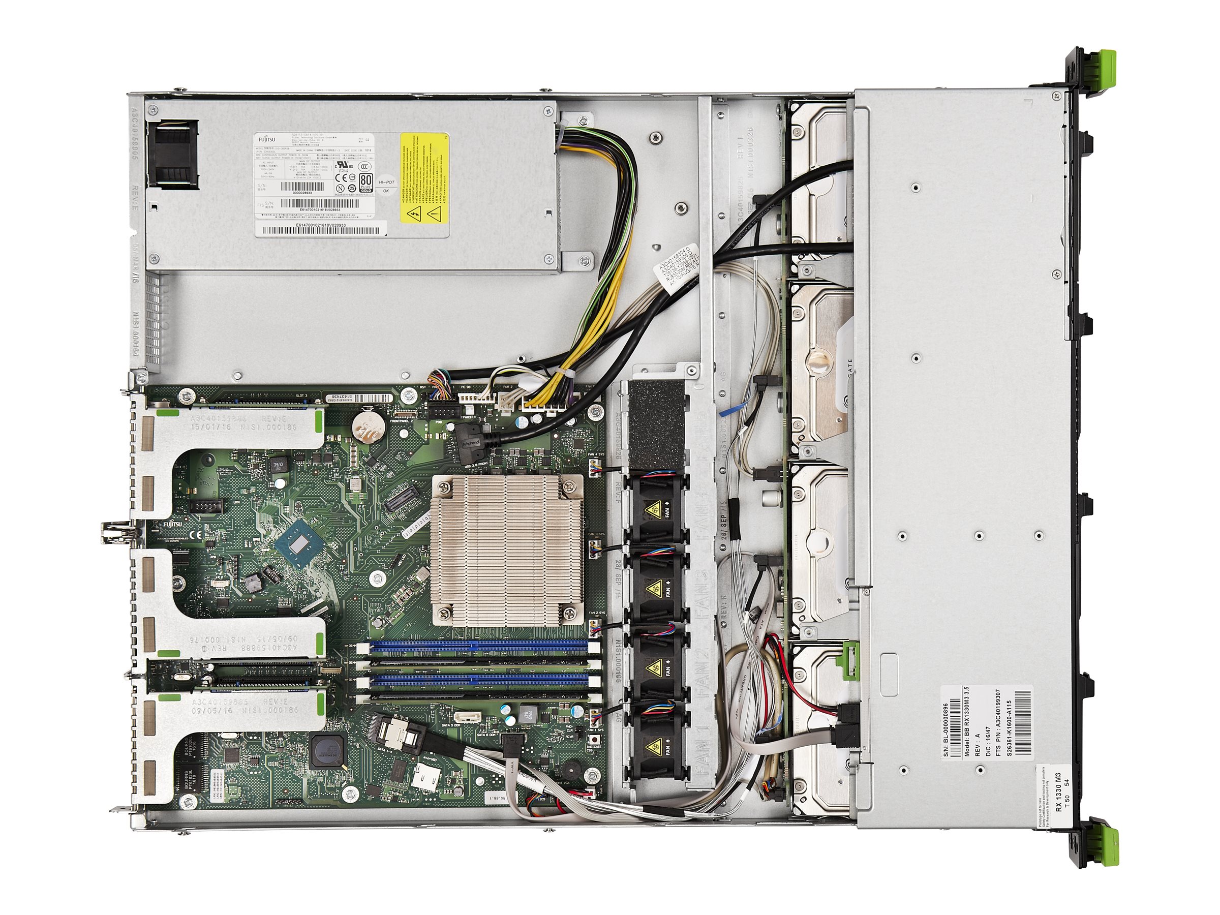 Fujitsu PRIMERGY RX1330 M3 | Overview, Specs, Details | SHI