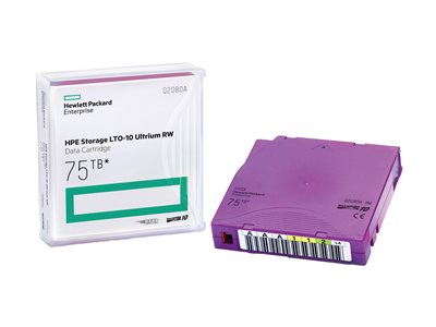 HPE Storage LTO-10 Ultrium RW Custom Labeled Data Cartridge with Case