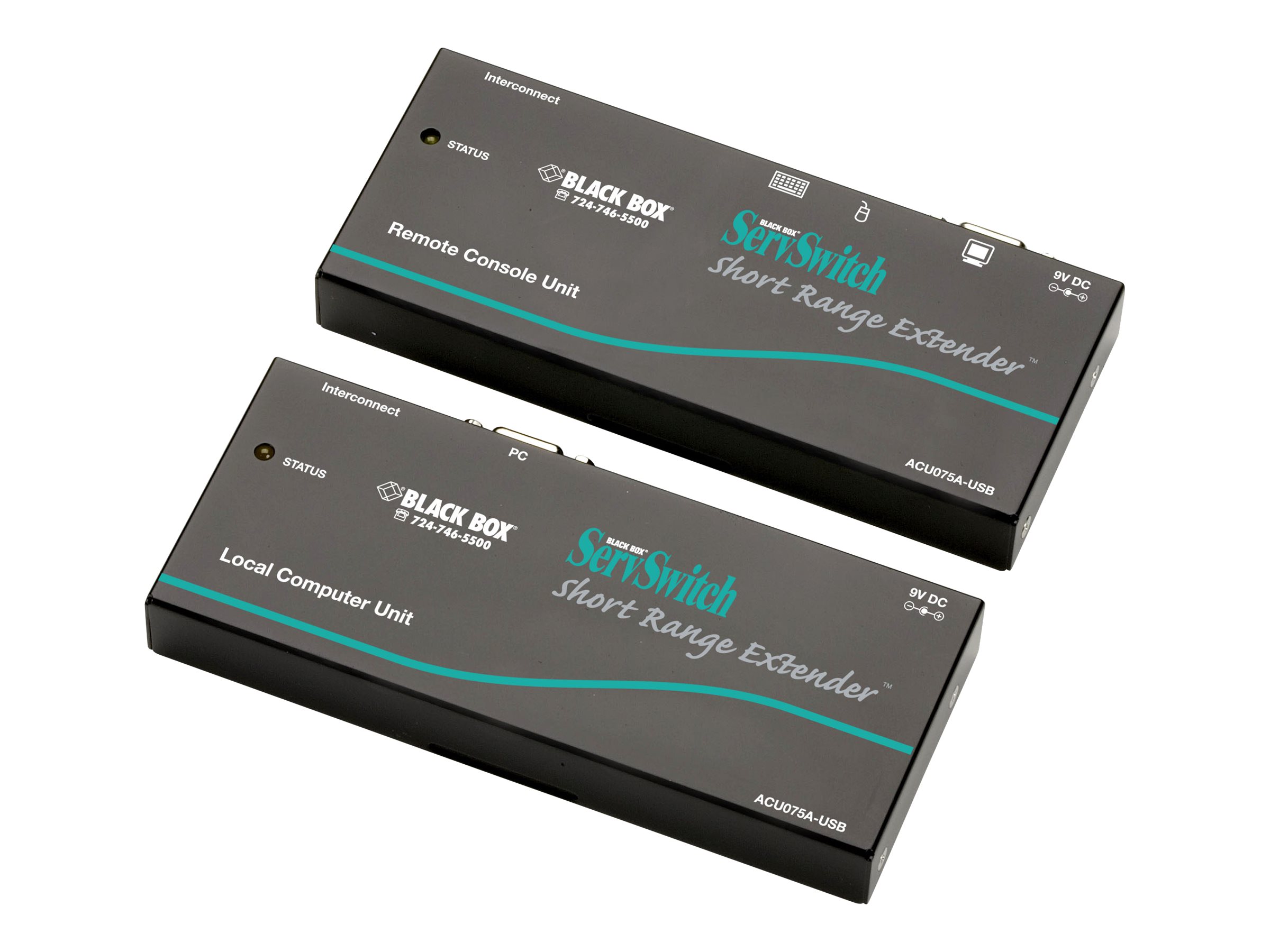 Black Box ServSwitch KVM Short-Range Extender Kit