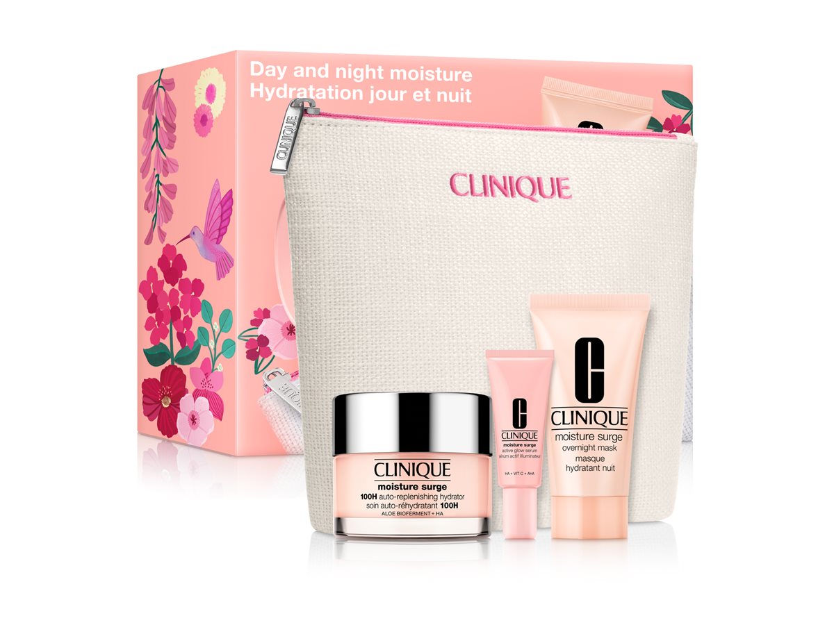 Clinique Moisure Surge Day and Night Skin Care Set - 4 piece
