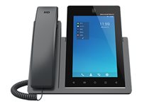 Grandstream GXV3470 IP-videotelefon IEEE 802.11a/b/g/n/ac/ax (Wi-Fi) / Bluetooth 5.0 Sort
