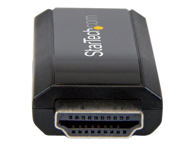 StarTech.com HDMI to VGA Adapter - Aux Audio Output - Compact - 1920x1200 - HDMI to VGA (HD2VGAMICRA)