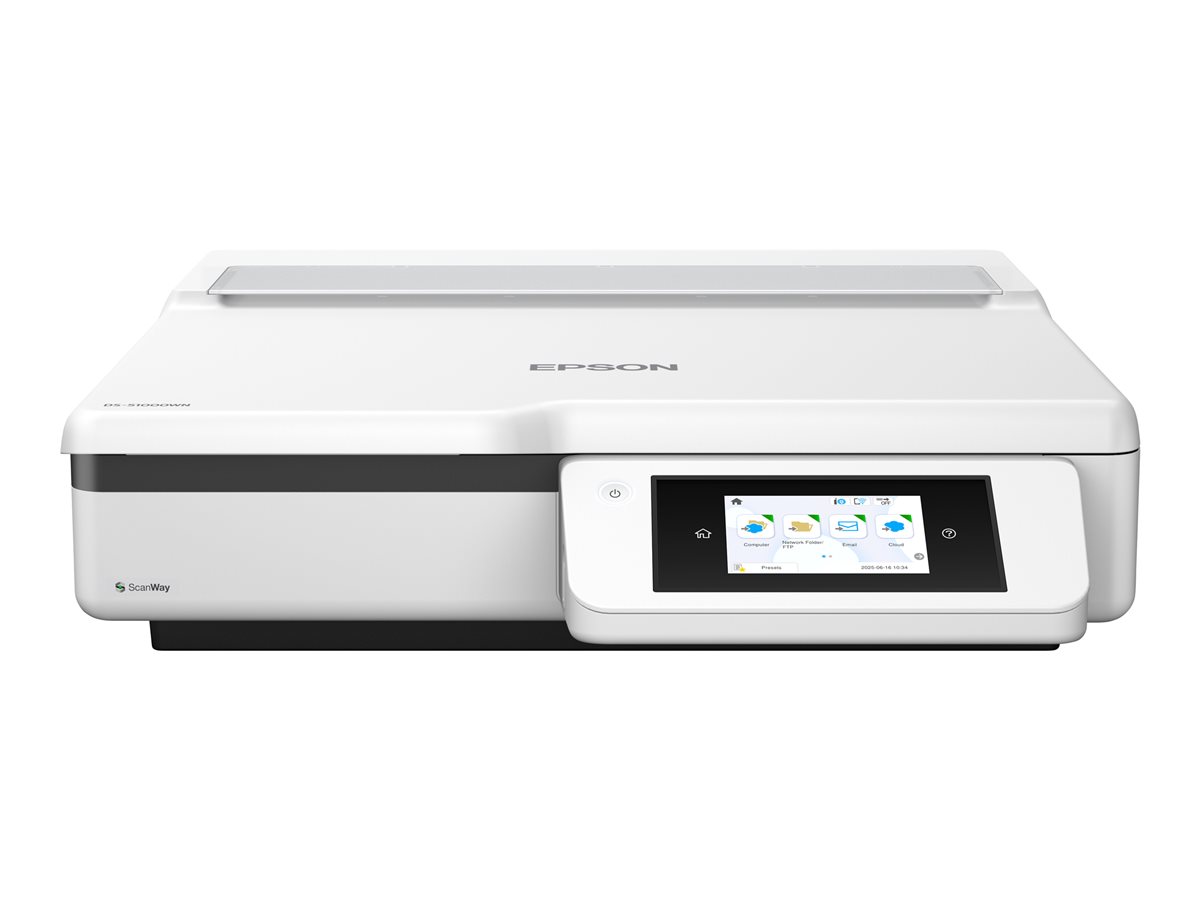 EPSON WorkForce DS-51000WN 26ppm/52ipm Scanners BM 600 DPI x 600 DPI Horizontal x Vertical Input 30 Bits Color 10 Bits Monochrome