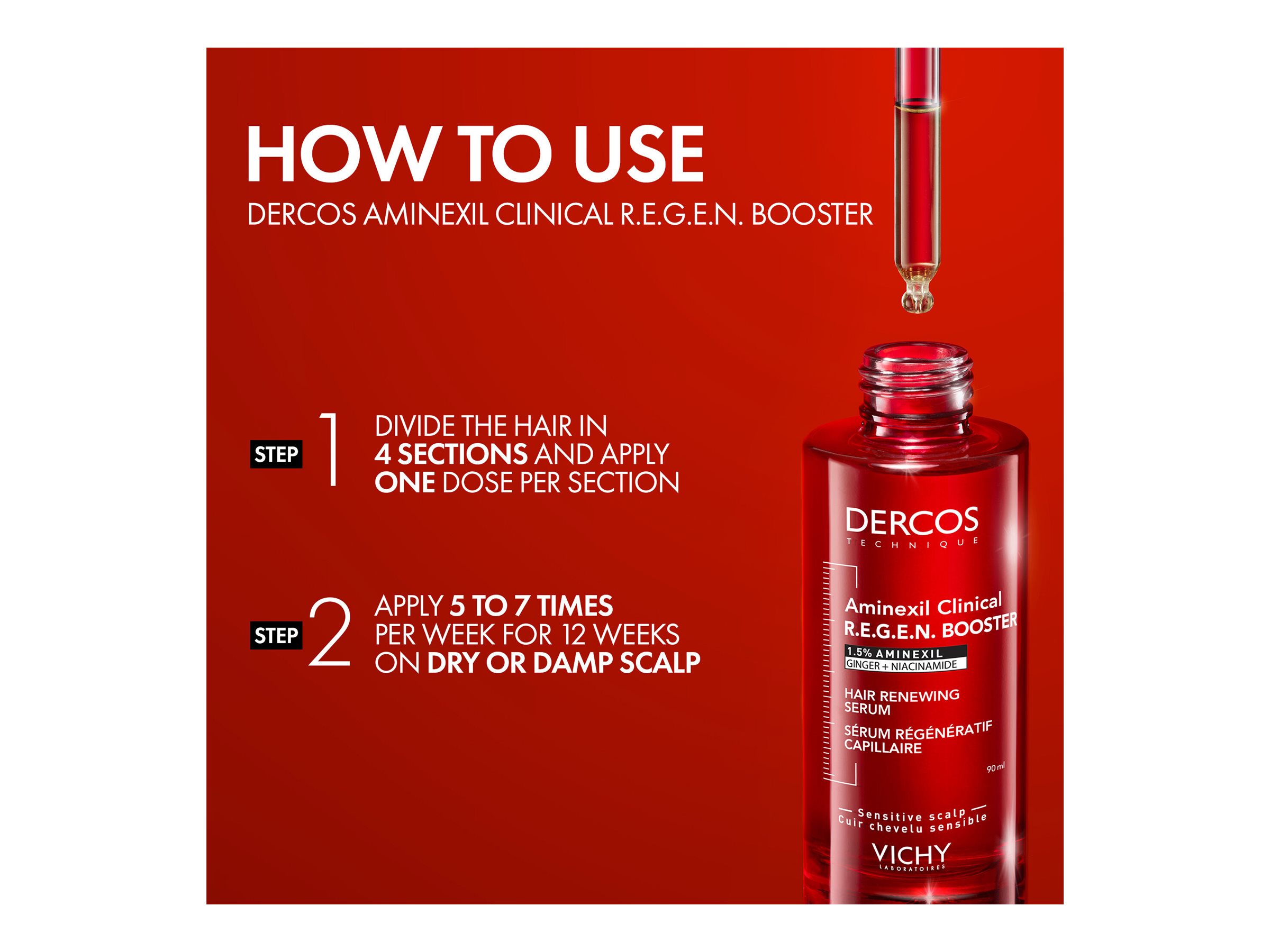 Vichy Dercos Aminexil Clinical R.E.G.E.N. Booster Hair Renewal