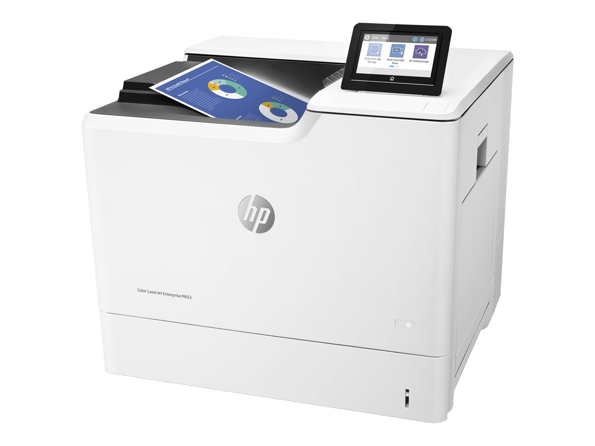 HP Color LaserJet Enterprise M653dn - tiskárna - barva - laser – foto 2