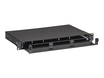 Black Box Rackmount Fiber Shelf with Pull-Out Tray