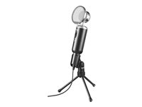 Trust Madell Desk Microphone Mikrofon Kabling Omni-directional Sort